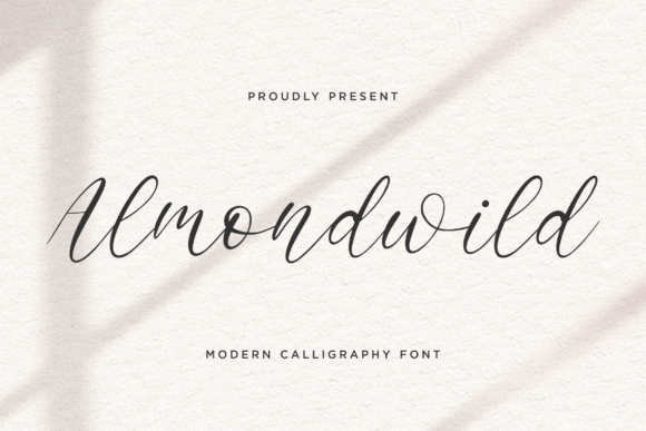 Almondwild: Elegant Script Handwritten Font for Refined Design