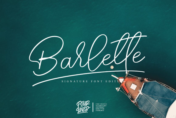 Barlette: A Dazzling Script Handwritten Font for Scroll-Stopping Visuals