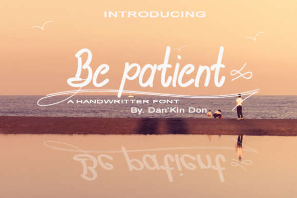 Be Patient Script Font for Elegant Brand Identity