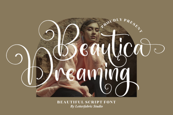 Beautica Dreaming: Elegant Script Font for Scroll-Stopping Brand Content