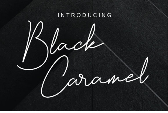 Black Caramel: A Script Handwritten Font for Elegant Digital Storytelling