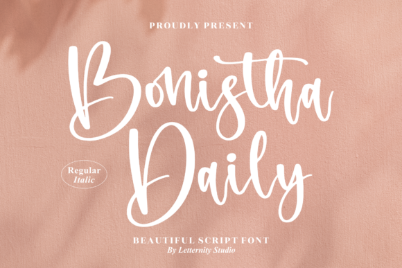 Bonistha Daily: A Script Handwritten Font That Elevates Real Branding