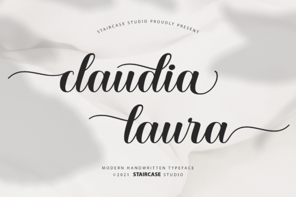 Claudia Laura: Elegant Script Font for High-Impact Campaigns