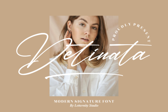 Detinata: A Script Handwritten Font for Elegant Digital Branding