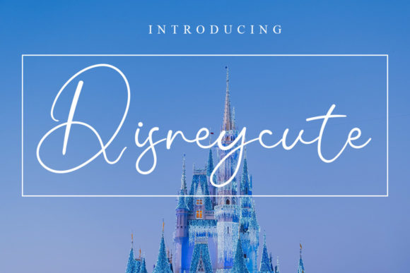 Disneycute: A Delicate Script Handwritten Font for Elegant Design