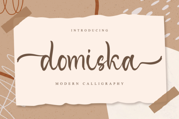 Domiska: The Elegant Script Handwritten Font for Modern Designers