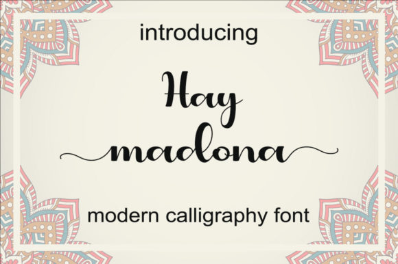Hey Madona: A Script Handwritten Font for Warm Editorial Moments