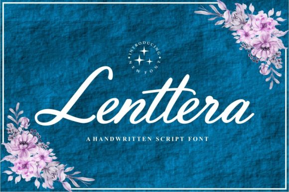 Lenttera Script Font for Creative Campaigns