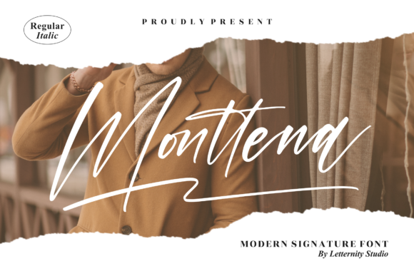 Monttena Script Font for Scroll-Stopping Brand Visuals