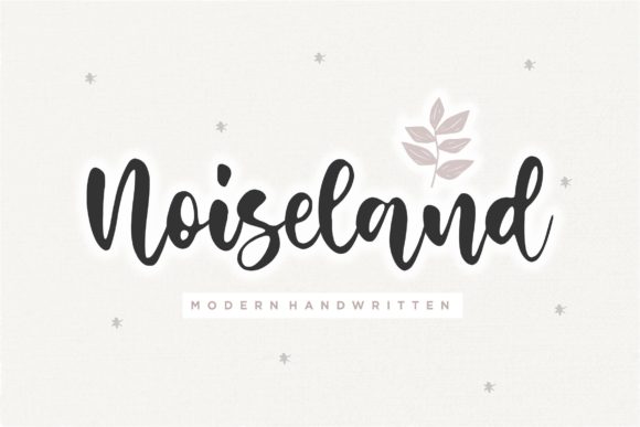 Noiseland Script Font for Elegant Branding