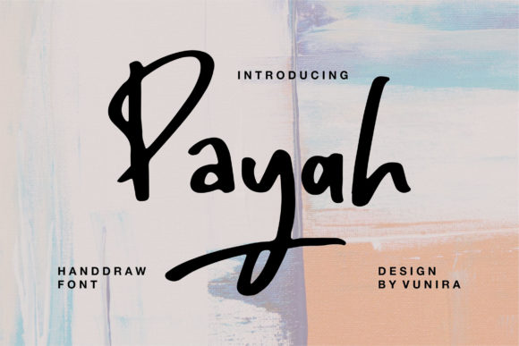 Payah: An Elegant Script Font for Timeless Branding