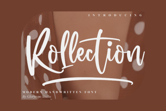 Rollection Script Font for Elegant Branding