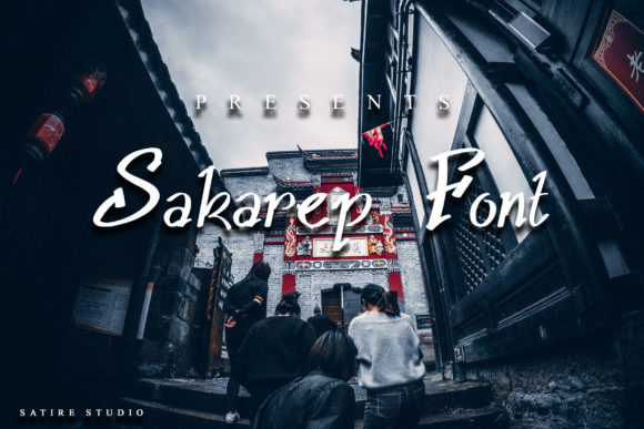 Sakarep: A Playful Script Font for Creative Editorial Design