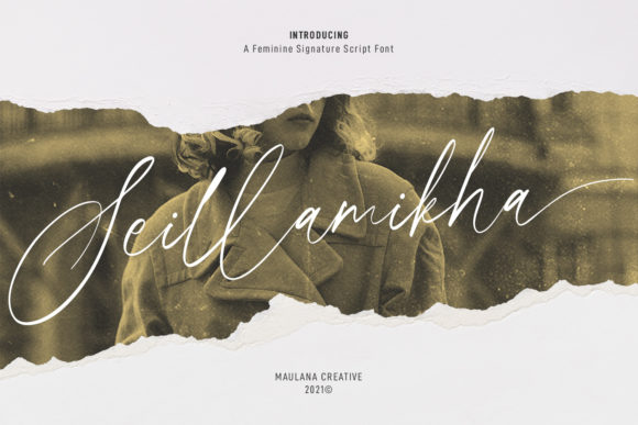 Seillamikha: A Chic Script Handwritten Font for Modern Web Design