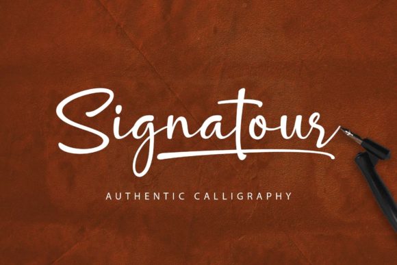 Signatour: A Script Handwritten Font That Elevates Your Brand