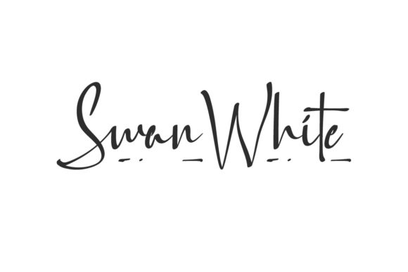 Swan White: Elegant Script Font for Small Business Branding