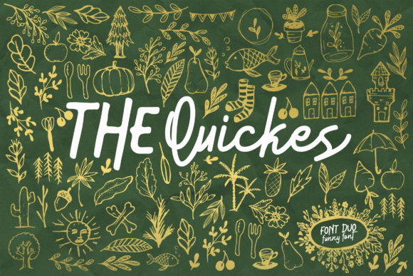 The Quickes Script Font for Editorial Design