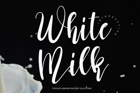 White Milk: A Refined Script Handwritten Font for Elegant Digital Brands