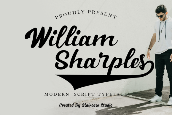William Sharples Script Font for Handmade Brands