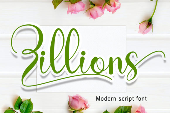Zillions Script Font for Scroll-Stopping Visual Campaigns